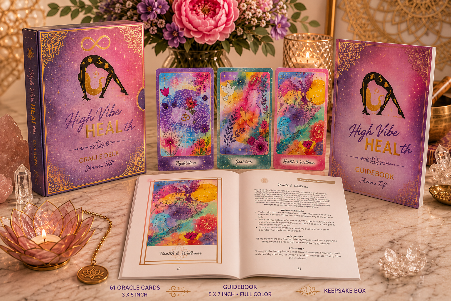 High Vibe HEALth Oracle Deck