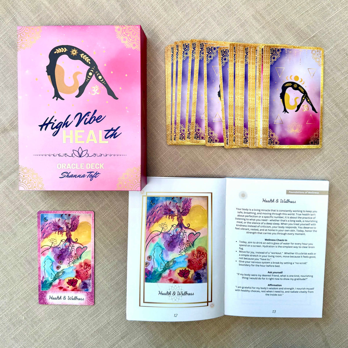 High Vibe HEALth Oracle Deck