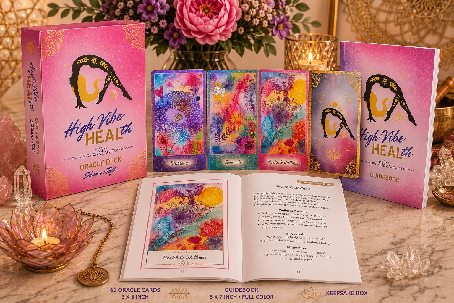 High Vibe HEALth Oracle Deck